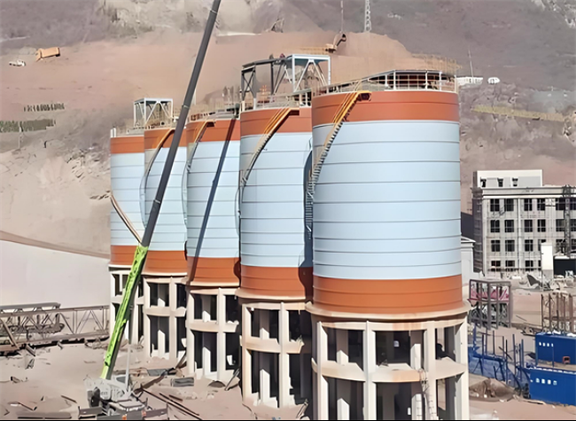 安多高架钢板仓