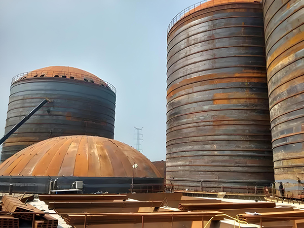 安多焦粉钢板仓